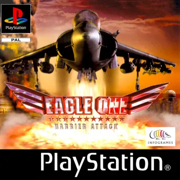 Eagle One - Harrier Attack (EU) box cover front